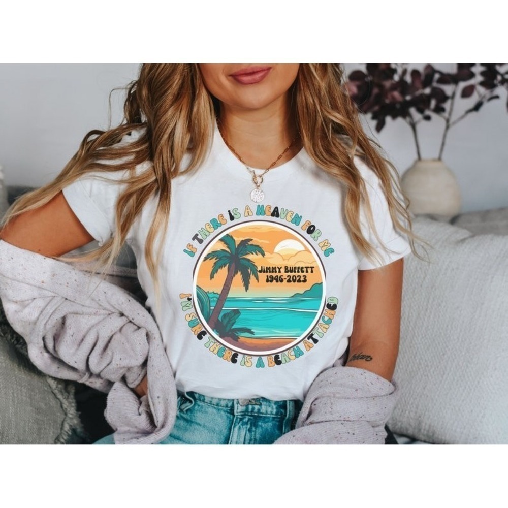 Jimmy Buffett Memorial Parrot Heads Club Fan Graphic T-Shirt